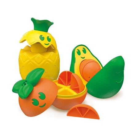 Βρεφικό Παιχνίδι AS Baby Clementoni: Think and Play - Fruit Puzzle (Recycled Plastic) (1000-17512)