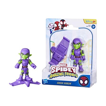 Hasbro Disney Jr. Marvel: Spidey And His Amazing Friends - Green Goblin 3'' Figure (G1461)
