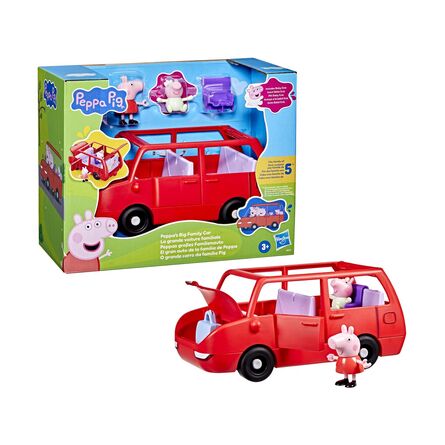 Μίνι Φιγούρα Hasbro Peppa Pig: Vehicles - Peppas Big Family Car (G0541)