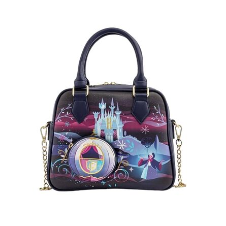 Loungefly Disney Cinderella Castle Series Chan Strap Crossbody Bag