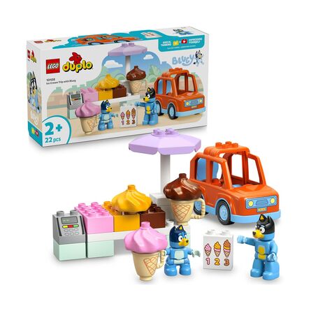 LEGO® DUPLO® Bluey: Βόλτα για Παγωτό με τη Μπλούι (10458)