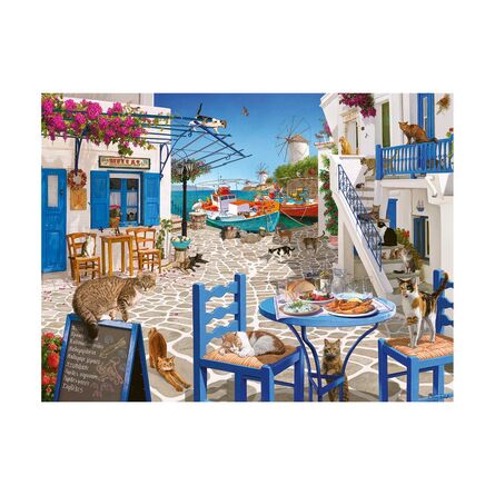 Παζλ Ravensburger Puzzle: Cats in Mykonos (1500 pcs) (12001450)