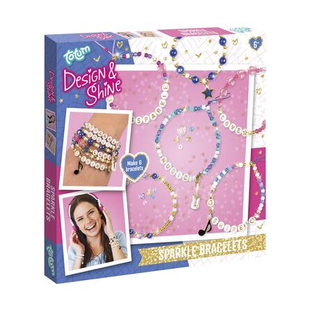 Σετ Χειροτεχνίας Totum: Design & Shine - Sparkle Bracelets (TT028234)