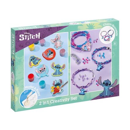 Σετ Χειροτεχνίας Totum: Disney Stitch - 2 In 1 Creativity Set - Charm Bracelets (TT700178)