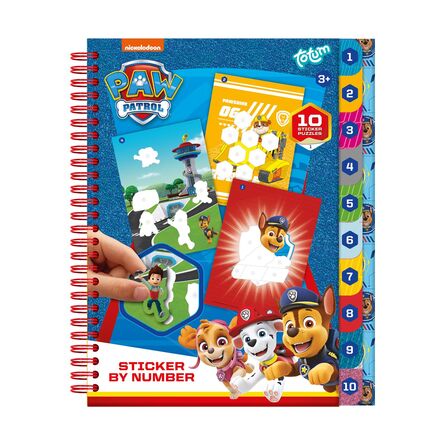 Αυτοκόλλητα Totum: Paw Patrol - Sticker By Number Book (TT721159)