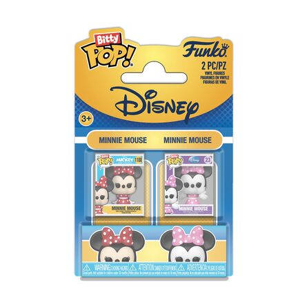 Φιγούρες Funko Bitty Pop! Disney: Minnie Mouse & Minnie Mouse -2-Pack