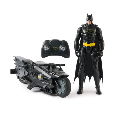 Φιγούρα Δράσης Spin Master DC Universe: Batman - Batcycle R/C with Action Figure 30cm (6072896)