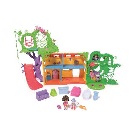 Παιχνίδι Μινιατούρα Spin Master Dora: Explore &amp; Play - Rainforest Casita Playset (6073669)