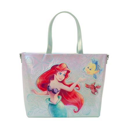 Τσάντα Με Πορτοφολάκι  Loungefly Disney: The Little Mermaid - Ariel & Flounder