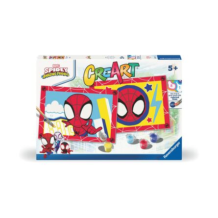 Παιχνίδι Ζωγραφικής Ravensburger: Creart Jr - Spidey (23887)