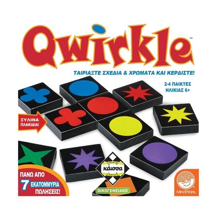 Επιτραπέζιο Παιχνίδι Κάισσα Qwirkle (Ελληνική Γλώσσα) (KA115494)