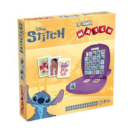 Επιτραπέζιο Παιχνίδι Winning Moves Top Trumps Match: Lilo & Stitch New Multilingual Version (WM05350-ML1-6)
