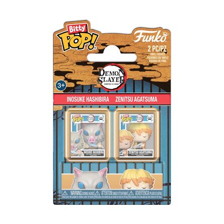 Φιγούρες Funko Bitty Pop! 2-Pack: Demon Slayer - Inosuke Hashibira &amp; Zenitsu Agatsuma