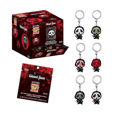 Φιγούρα Μπρελόκ Funko Pocket Pop! Mystery: Ghost Face  (Τυχαία Επιλογή)