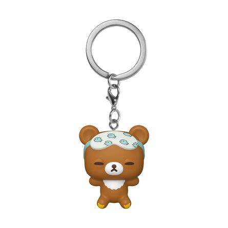 Μπρελόκ Funko Pocket Pop!: Rilakkuma - Chairoikoguma (Sleepy)
