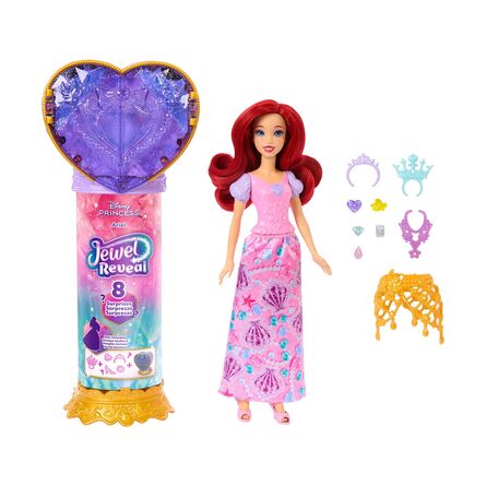 Mattel Disney Princess: Jewel Reveal - Ariel Doll (JHL49)