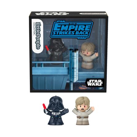 Μινιατούρες Fisher-Price Little People Collector: Star Wars The Empire Strikes Back - Darth Vader & Luke Skywalker Figures (JFW74)