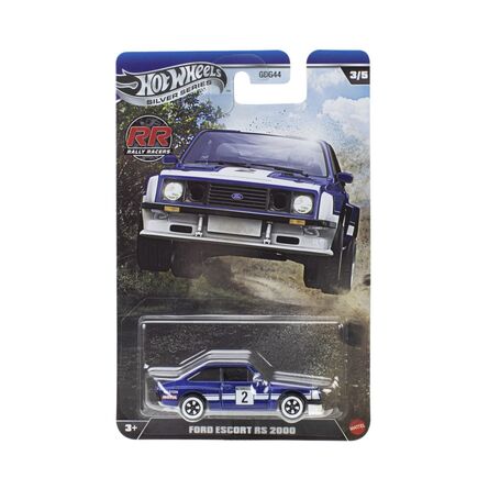 Mattel Hot Wheels Silver Series: Rally Racers - Ford Escort RS 2000 (JKX63)