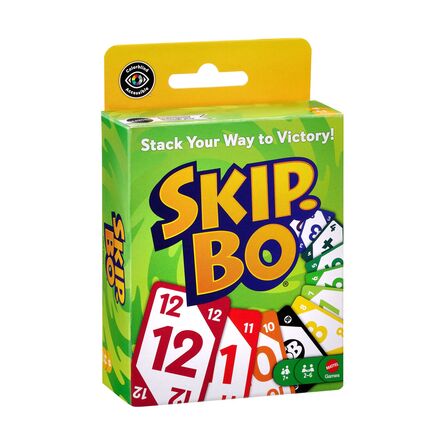 Επιτραπέζιο με Κάρτες Mattel Skip Bo: New Skip-Bo (JMM20)
