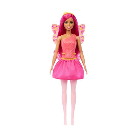Mattel Barbie: Fairy Ballerina – Pink Dress & Purple Hair Doll (JKB63)