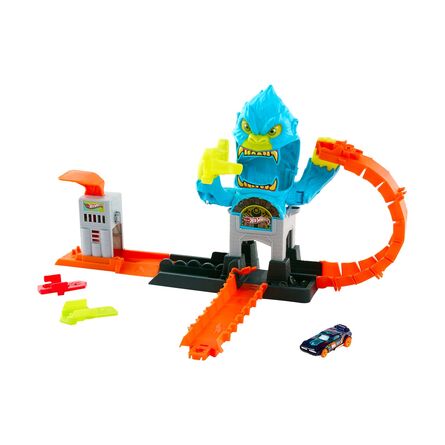 Mattel Hot Wheels: City- Tracks With Beasts – Hot Wheels City Gorilla Slam Attack (JHL92)