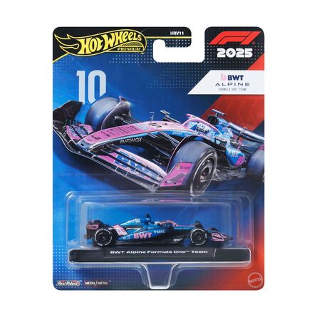 Mattel Hot Wheels Premium: F1 – Alpine Formula One Team Vehicle (JKD82)