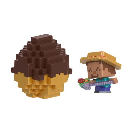 Μινιατούρα  Mattel Minecraft: Mini Eggs With Figure -  Mc Mini Steve Village (JJV71)