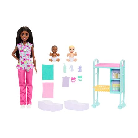 Κούκλα Mattel Barbie: You Can Be Anything - Baby Doctor (JMK13)