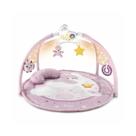 Βρεφικό Παιχνίδι Chicco First Dreams: Enjoy Colours Gym - 3-in-1 Baby Gym with Melodies and Colourful Projections Pink (Y-01-09866-10)