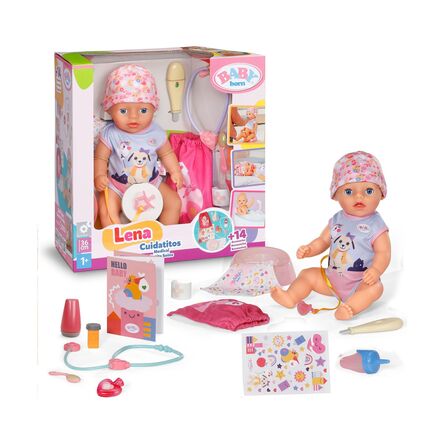 Κούκλα Zapf Creation: Baby Born Lena Doctor Doll (36cm) (840467)