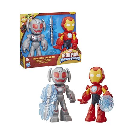 Φιγούρα Δράσης Hasbro Iron Man & His Awesome Friends: Figures - Iron Man Ultron Clash Pack (G1995)