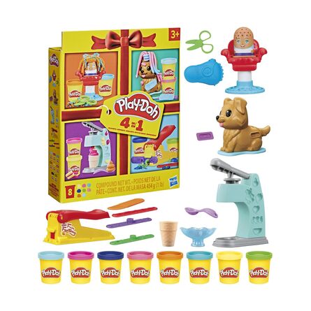 Πλαστελίνες Hasbro Play-Doh: Core Playsets - Gift Set 4 in 1 Playsets (G3476)