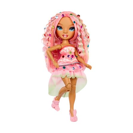 Κούκλα MGA Rainbow High: Be Dazzling -  Adeline Rose Fashion (Pink) (597797)