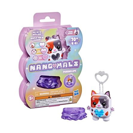 Hasbro Nano-Mals: Purrnelope (G2209) Keychain