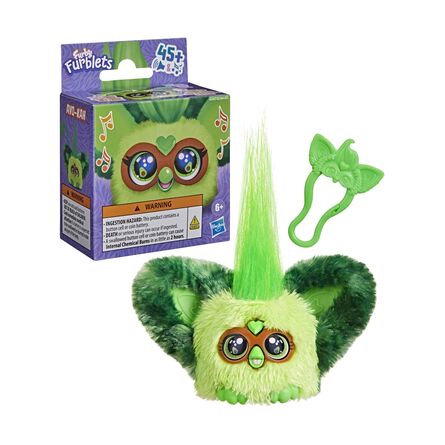 Λούτρινο Μπρελόκ Hasbro Furby - Furblet Foodies Avo Kah (G3367)