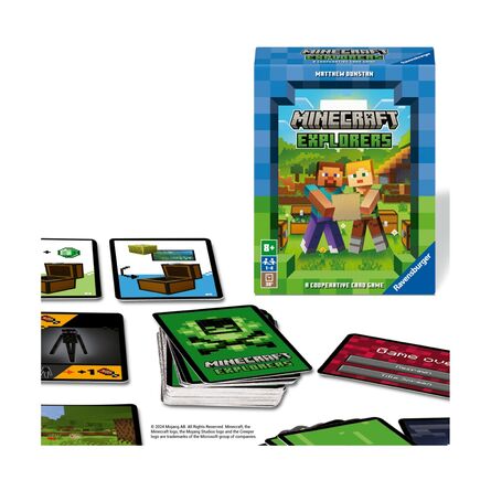 Επιτραπέζιο με Κάρτες Ravensburger Board Game: Minecraft Explorers - A Cooperative Card Game (21580)