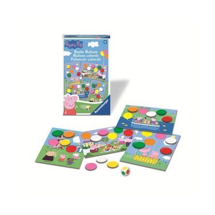 Επιτραπέζιο Παιχνίδι Ravensburger Peppa Pig - Τα Χρωματιστά Μπαλόνια Της Πέππα (20853)