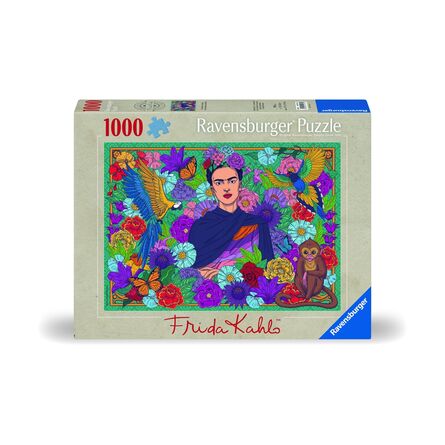 Ravensburger Puzzle: Frida Khalo's Pradise - Parrot, Monkey and Blooms (1000pcs) (12001475)