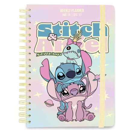 Disney Stitch Weekly Planner 12Months 2026/2027