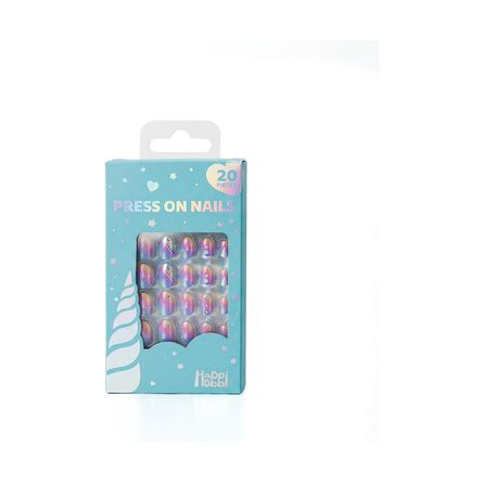 Σετ Ομορφιάς AS HappiHobbi: Her World - Beauty - Sparkle Love Press on Nails (Blue Packaging) (1081-60015)