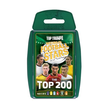 Επιτραπέζιο με Κάρτες Winning Moves: Top Trumps - World Football Stars 2024 The Top 200 Pack 5 - Card Game (WM04842-EN1)