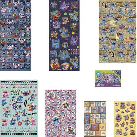 Αυτοκόλλητα Totum Disney: Stitch - Super Sticker Set (TT700062)
