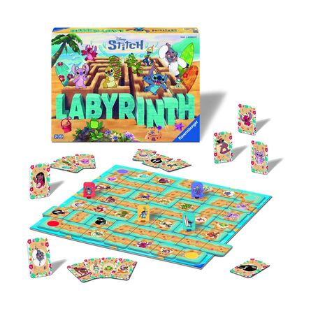Επιτραπέζιο Παιχνίδι Ravensburger Disney: Stitch - Labyrinth Board Game (24962)