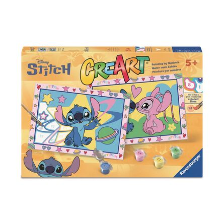 Ravensburger Disney: Creart - Stitch &amp; Angel (12023239)