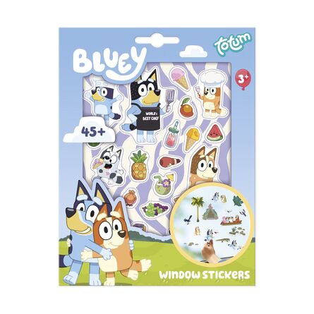 Αυτοκόλλητα Totum Bluey: Window Stickers (TT290471)