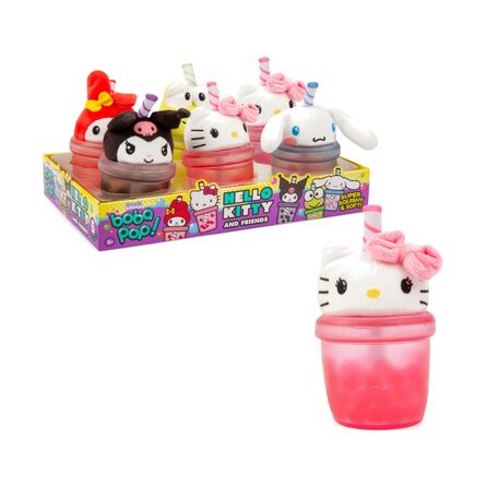Λούτρινο Giochi Preziosi: Hello Kitty - Bobapop Ζουληχτό Λούτρινο (ΗΚΤ09000) 1τμχ Τυχαία Επιλογή