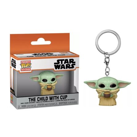 Funko Pocket Pop!: The Mandalorian The Child with Cup