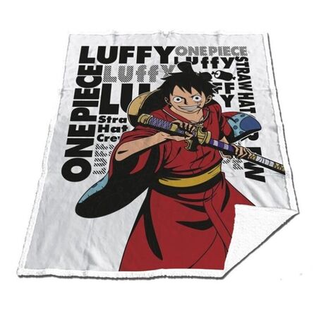 Κουβέρτα One Piece Luffy Wano Sheerpa