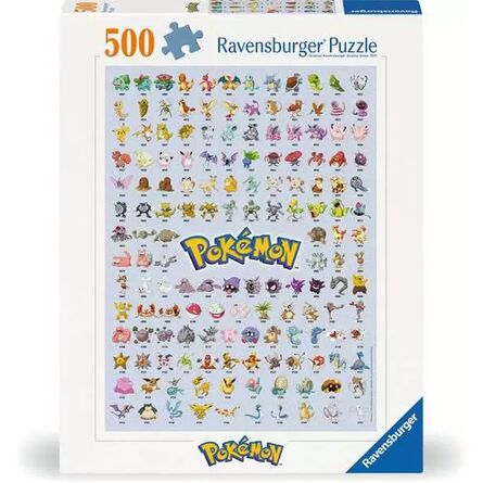Παζλ Ravensburger Puzzle: Pokemon - The First 151! (500 pcs) (12000511)