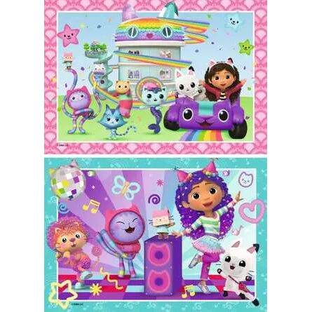 Παζλ Ravensburger Puzzle: Gabby's Dollhouse Celebration - Ready to Party! (2x24pcs) (12004112)